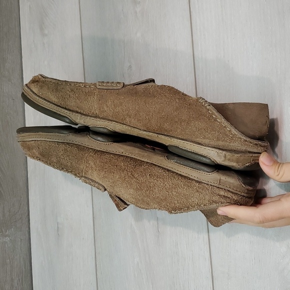 Olukai Mens Moloa Kohana Loafer Suede Slip On shoes sz 12 - Picture 8 of 11